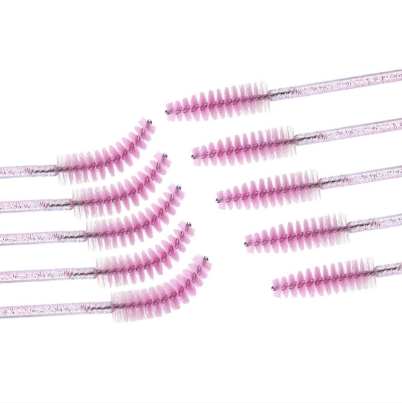 Set of 10 Eyelash & Eyebrow Brushes - Picture 2 of 5